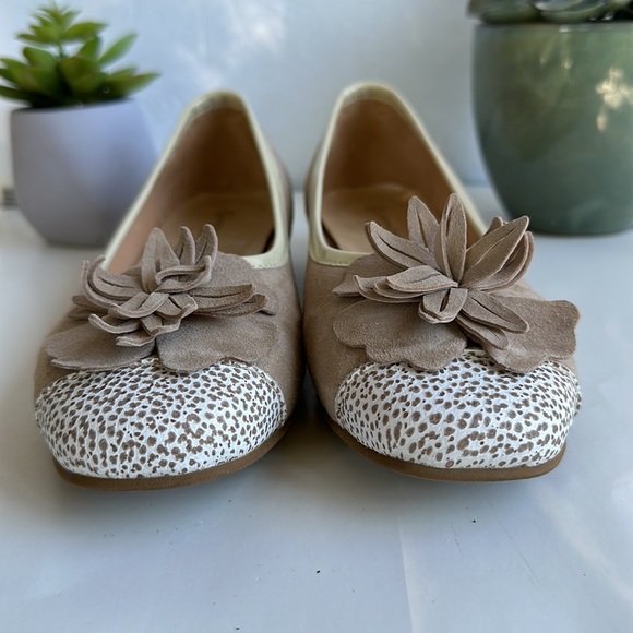 Unity In Diversity Unity Ballet Flat In Blooming Taupe-Sz EU 39- US 8 - Picture 5 of 13